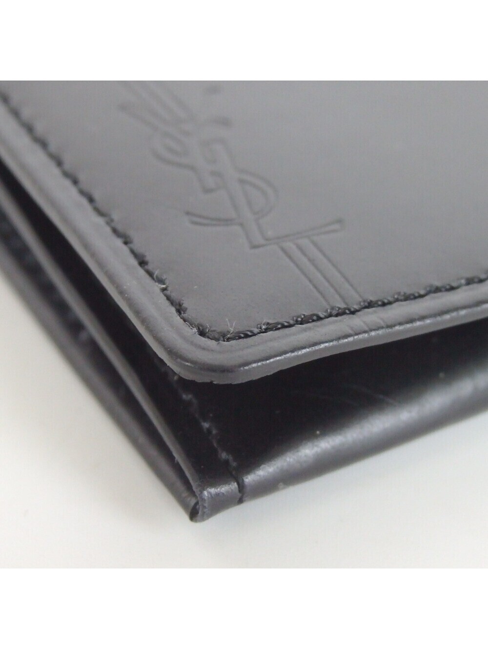 Authentic Yves Saint Laurent card case  leather[Used] - Picture 6 of 15